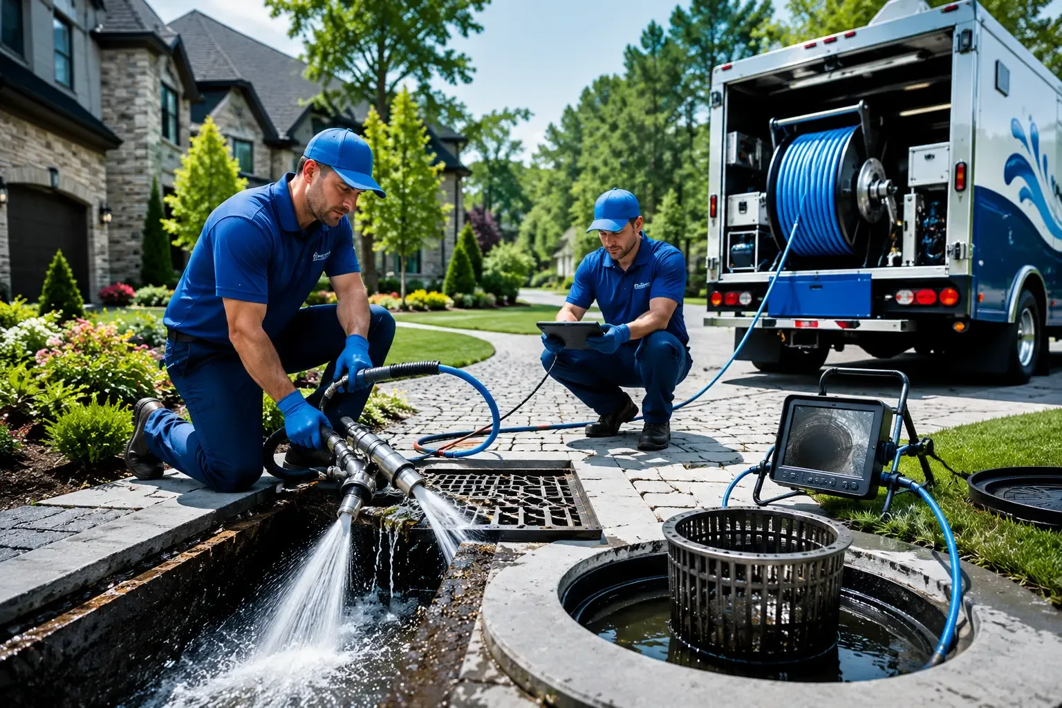 Local outdoor drain cleaning professionals in Teterboro, NJ