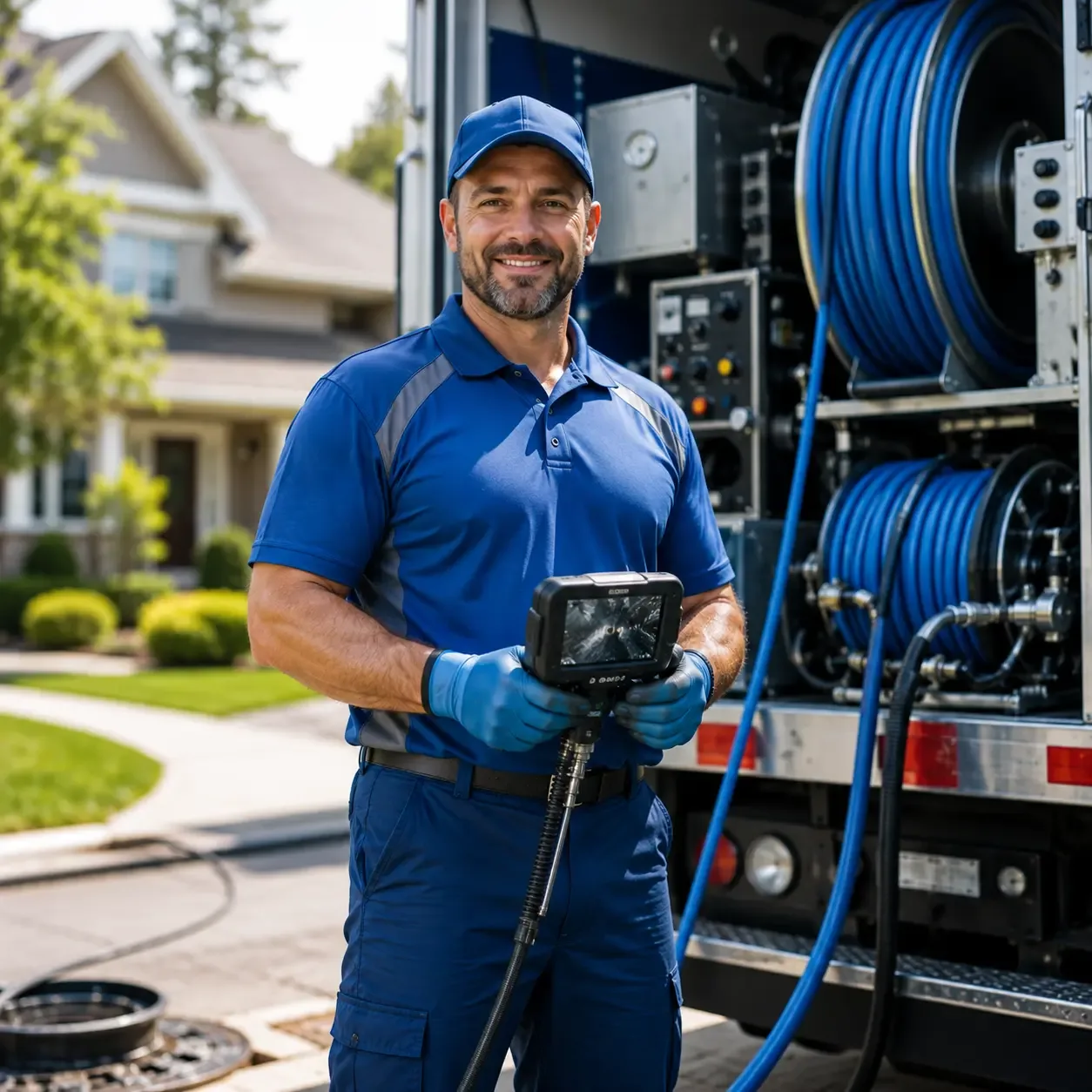 Local outdoor drain cleaning specialists in Teterboro, NJ